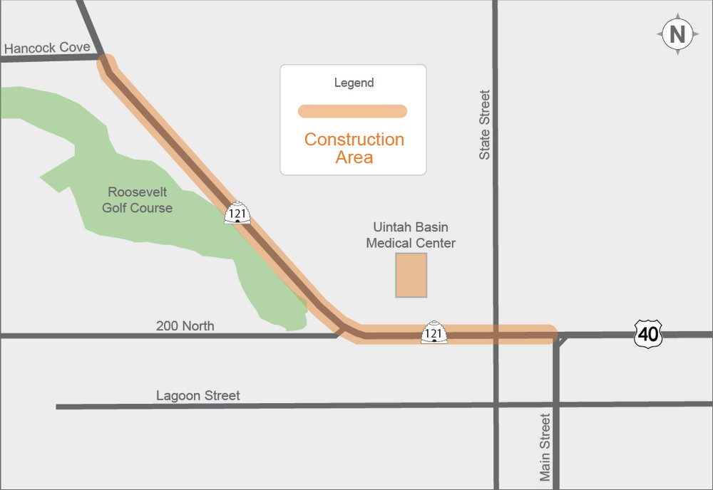 SR-121 Project Map