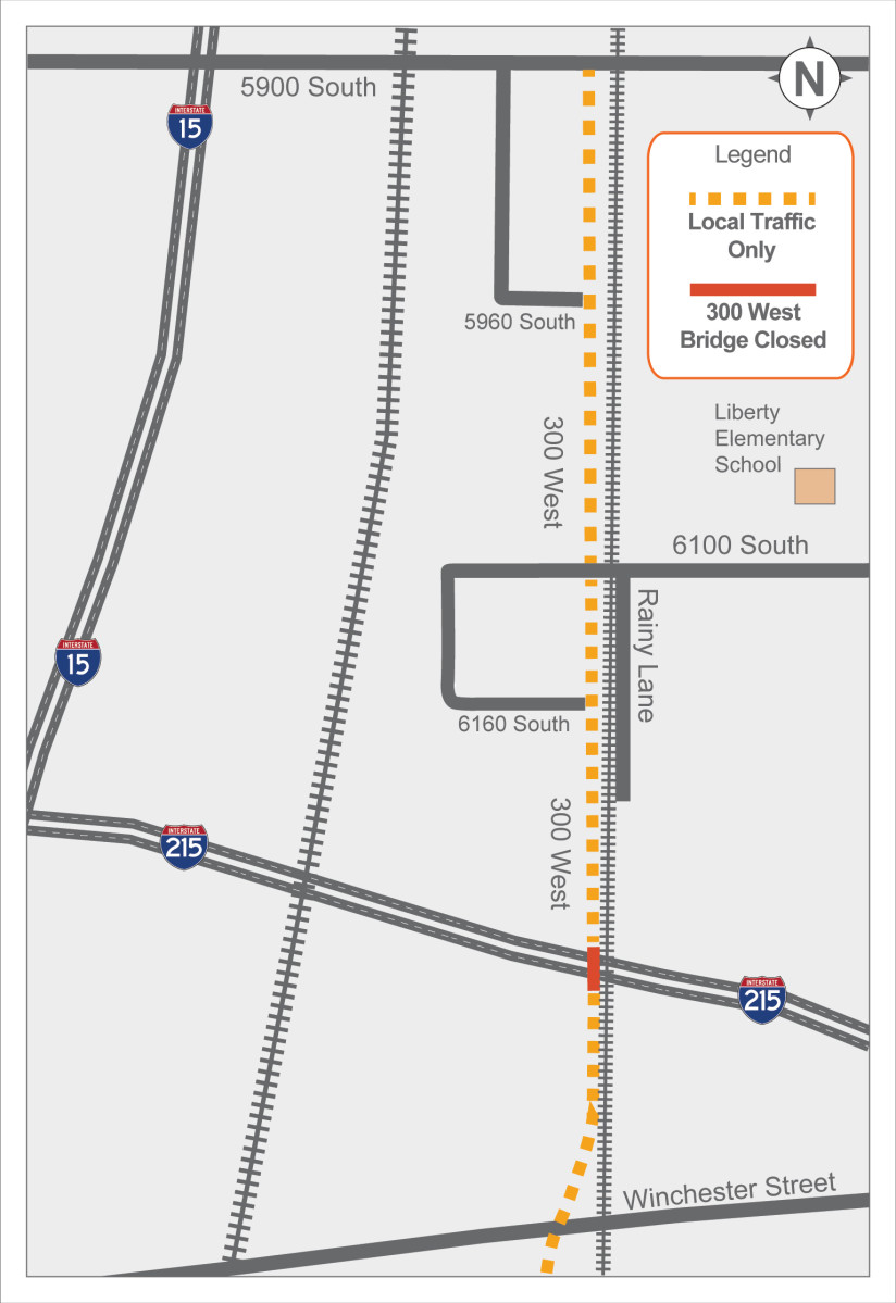 700 West & 300 West Bridge Work - PublicInput