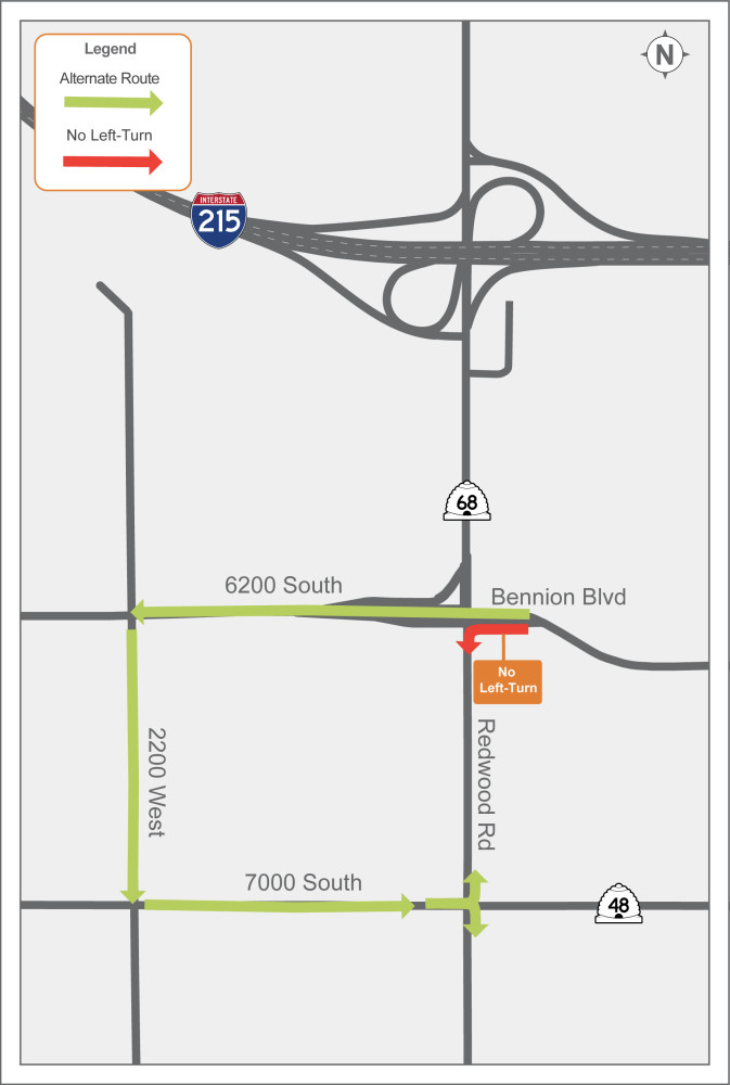 SR-68 (Redwood Road); 6200 South to I-215 - PublicInput