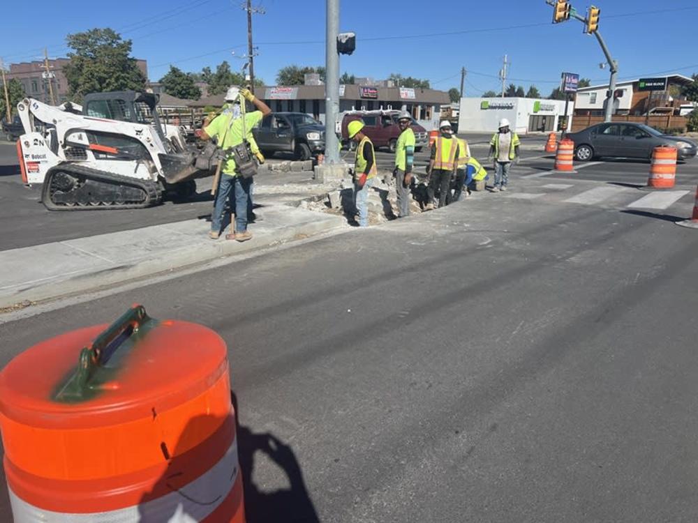 3300 S Curb ramp rebuild